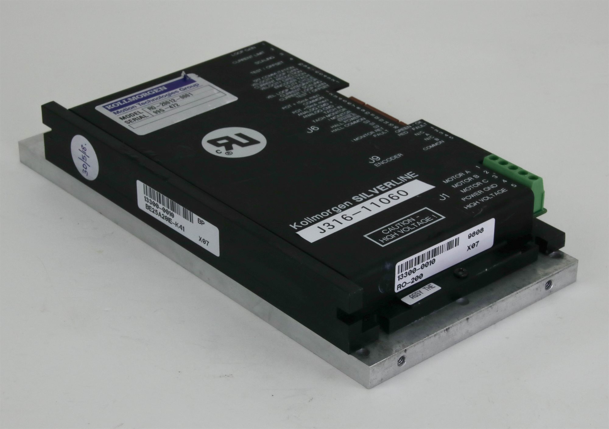 オーダー用 11060 KOLLMORGEN BRUSHLESS SERVO AMPLIFIER AMC (RO-20012-0001